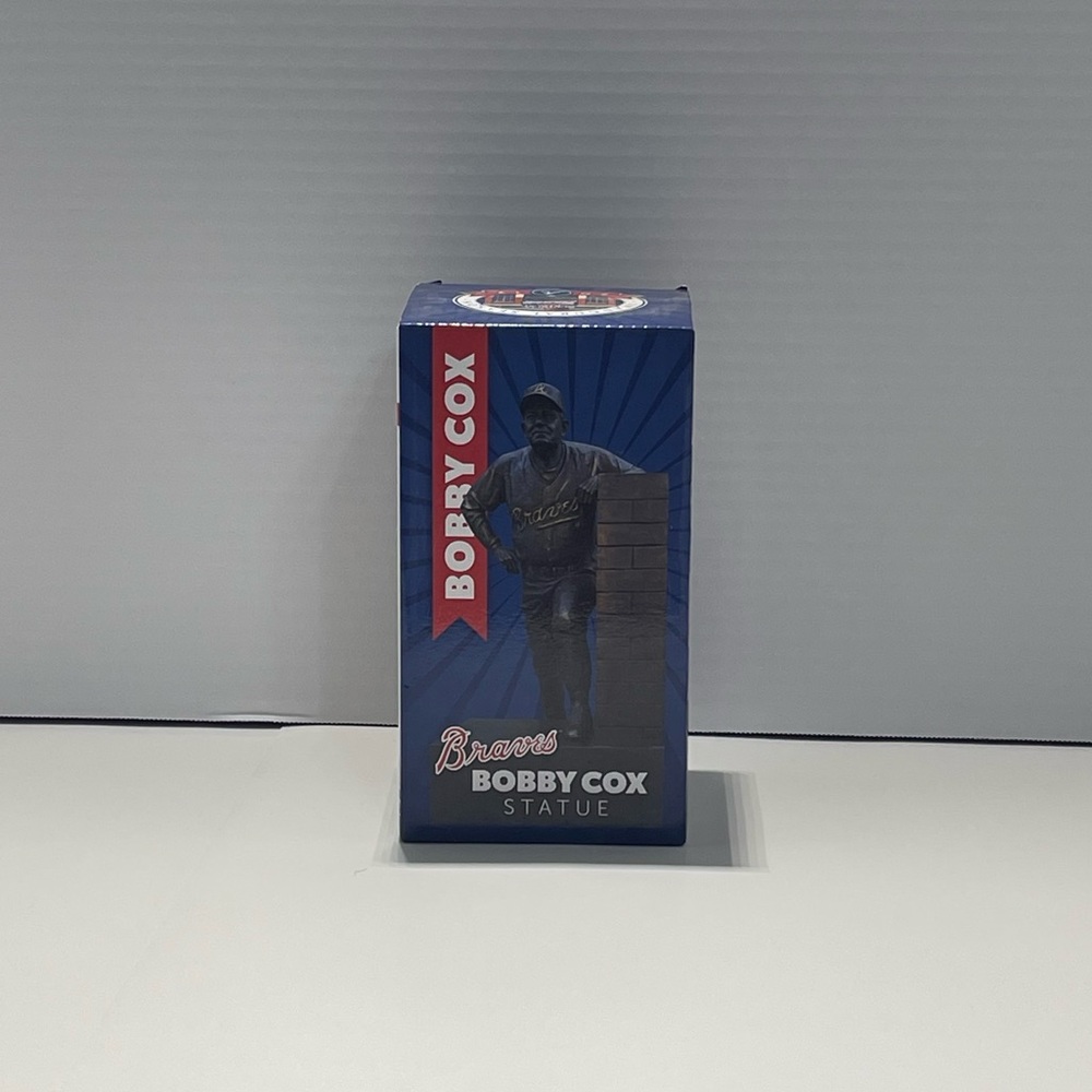 Atlanta Braves SunTrust Park Inaugural Season 2017 - Bobby Cox Statue - New